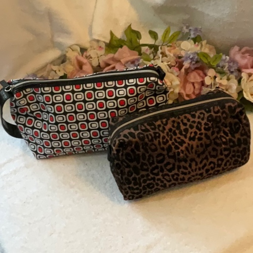 LANCÔME, SET OF 2 COSMETIC BAGS